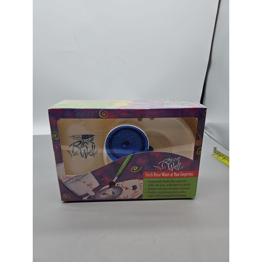 Masterson Fresh Water Rinse Well for Cleaning Paint and Craft Brushes NEW J90